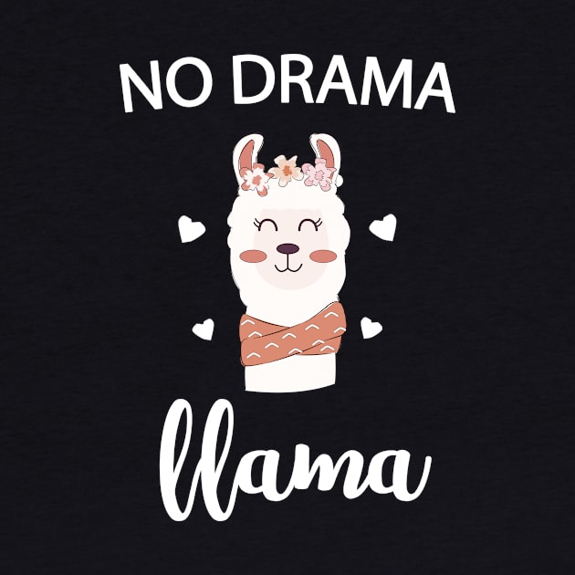 FUNNY NO DRAMA LLAMA by fadi1994